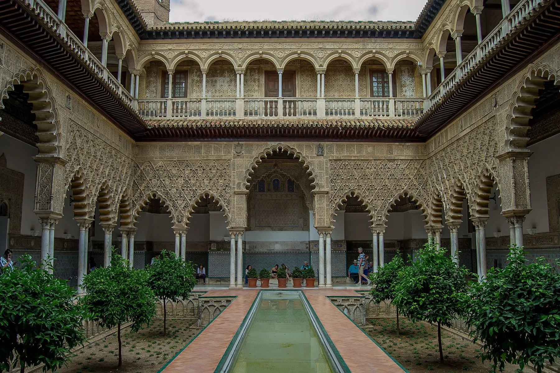 Patio de las Doncellas de l’Alcázar de Séville