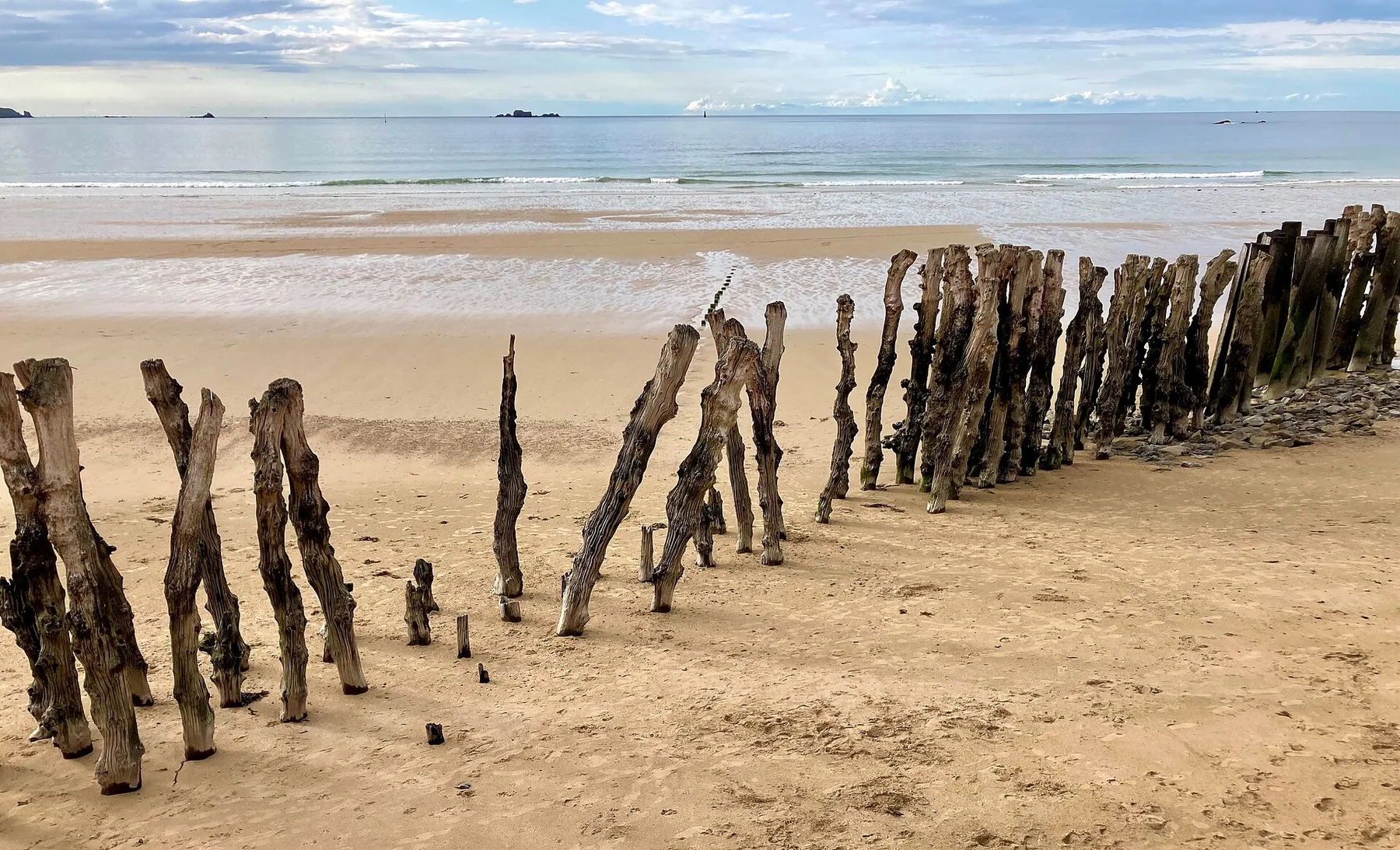Plage du Sillon à Saint-Malo