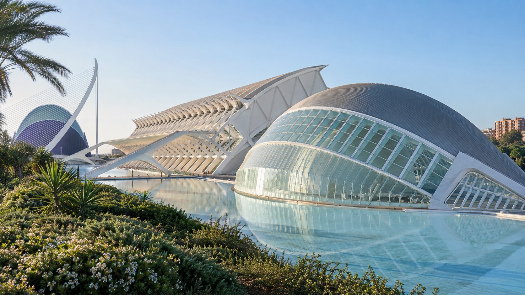 Cité des arts et des sciences à Valence, Espagne